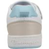 Champion Unisex-Child Arena Power Lo Sneaker(White/S.blue/Beige)