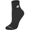 Champion Women’s Cushioned Quarter Socks (6-Pack)(Black – Toe Logo)