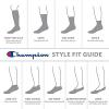 Champion Women’s Cushioned Quarter Socks (6-Pack)(Black)