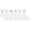 Champion Women’s Cushioned Quarter Socks (6-Pack)(High Quarter White)