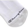 Champion Women’s Cushioned Quarter Socks (6-Pack)(White/Grey Logo)