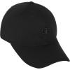 Champion Womens Essentials Washed Cotton Twill Adjustable Baseball Cap(Black)
