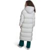 Champion Womens Extra Long Quilted Puffer Jacket With Hood(Marshmallow)