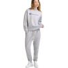 Champion Women’s Fleece Joggers, Standard Fit, Midweight, Script & C Logo, Available in Regular and Plus(Oxford Gray – C Logo)