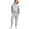 Champion Women’s Fleece Joggers, Standard Fit, Midweight, Script & C Logo, Available in Regular and Plus(Oxford Gray – C Logo)