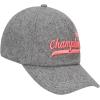 Champion Womens Freshman Adjustable Baseball Cap(Heather Grey/Coral)
