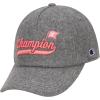Champion Womens Freshman Adjustable Baseball Cap(Heather Grey/Coral)