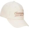 Champion Womens Freshman Adjustable Baseball Cap(Ivory/Champagne Frost)