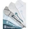 Champion Women’s Low Cut Athletic Socks (6-Pack)(White/Blue Assorted)