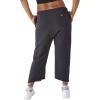 Champion Women’s Reverse Weave Femme Pants, Vinage Wash, C Logo(Black)