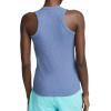 Champion Women’s Ribbed Tank Top, High Neck, C Logo(Sevenseas Blue)
