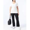 Champion Women’s Size Lounge Pants, Standard Fit, Lightweight, Available in Regular and Plus(Black)