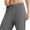 Champion Women’s Size Lounge Pants, Standard Fit, Lightweight, Available in Regular and Plus(Granite Heather)