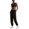 Champion Women’s Sports Bra, Infinity Racerback, Moderate Support, Seamless Sports Bra for Women(Black)