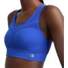 Champion Women’s Sports Bra, Infinity Racerback, Moderate Support, Seamless Sports Bra for Women(Flight Blue)