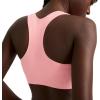 Champion Women’s Sports Bra, Infinity Racerback, Moderate Support, Seamless Sports Bra for Women(Pink Bow)