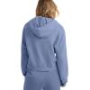 Champion Women’s Vintage Wash Zip-up Hoodie, C Logo(Sevenseas Blue)