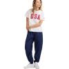 Champion Women’s Woven Cargo Pants, C Logo, 29″(Sailaway Navy)