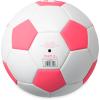 Champion Youth & Adult Soccer Ball – Paneled Design, Enhanced Control, Durable Cover & Butyl Bladder, for Indoor & Outdoor Training, Sizes 3, 4, 5, Includes 6″ Pump(White/Optic Pink)