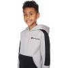 Champion boys Boys Hoodie for Kids Sweatshirt Fleece Youth Pullover With Hood(Gray/Black)