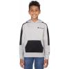 Champion boys Boys Hoodie for Kids Sweatshirt Fleece Youth Pullover With Hood(Gray/Black)