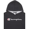 Champion boys Boys Hoodie for Kids Sweatshirt Fleece Youth Pullover With Hood(Signature Black)