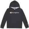 Champion boys Boys Hoodie for Kids Sweatshirt Fleece Youth Pullover With Hood(Signature Black)