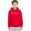 Champion boys Boys Hoodie for Kids Sweatshirt Fleece Youth Pullover With Hood(Signature Red)