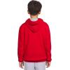 Champion boys Boys Hoodie for Kids Sweatshirt Fleece Youth Pullover With Hood(Signature Red)