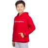 Champion boys Boys Hoodie for Kids Sweatshirt Fleece Youth Pullover With Hood(Signature Red)