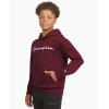Champion boys Boys Hoodie for Kids Sweatshirt Fleece Youth Pullover With Hood(Wine)