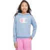 Champion girls Girls Hoodie Sweatshirt Zip Up Fleece Athletic Hoodie for Girl Clothing(Placid Blue)