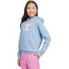 Champion girls Girls Hoodie Sweatshirt Zip Up Fleece Athletic Hoodie for Girl Clothing(Placid Blue)