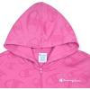 Champion girls Girls Hoodie Sweatshirt Zip Up Fleece Athletic Hoodie for Girl Clothing(Rosebud Logo)
