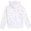 Champion girls Girls Hoodie Sweatshirt Zip Up Fleece Athletic Hoodie for Girl Clothing(Signature Bright White)