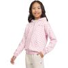 Champion girls Girls Hoodie Sweatshirt Zip Up Fleece Athletic Hoodie for Girl Clothing(Sweet Lilac Check)