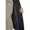 Champion mens Active Water-resistant Coaches Jacket(Black)