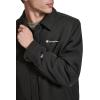 Champion mens Active Water-resistant Coaches Jacket(Black)
