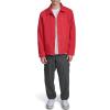 Champion mens Active Water-resistant Coaches Jacket(Chili Pepper)