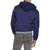 Champion mens Champion Men’s Lightweight Varsity Jacket With Jersey Hood(Peacoat)