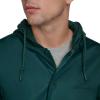 Champion mens Champion Men’s Lightweight Varsity Jacket With Jersey Hood(Rain Forest)