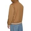 Champion mens Champion Men’s Lightweight Varsity Jacket With Jersey Hood(Tobacco)