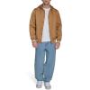 Champion mens Champion Men’s Lightweight Varsity Jacket With Jersey Hood(Tobacco)