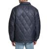 Champion mens Diamond Quilted Active Coaches Jacket(Black)
