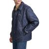 Champion mens Diamond Quilted Active Coaches Jacket(Peacoat)