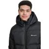 Champion mens Heavy Weight Puffer With Adjustable Hood(Black)