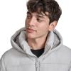 Champion mens Heavy Weight Puffer With Adjustable Hood(Ice)