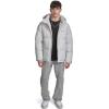 Champion mens Heavy Weight Puffer With Adjustable Hood(Ice)