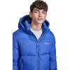 Champion mens Heavy Weight Puffer With Adjustable Hood(Surf the Web)
