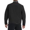 Champion mens Lightweight Active Soft Shell Jacket With Stand Collar(Black)